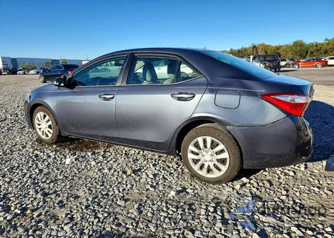 2016 Toyota Corolla L z USA, uszkodzony, nr VIN 2T1BURHE0GC636807